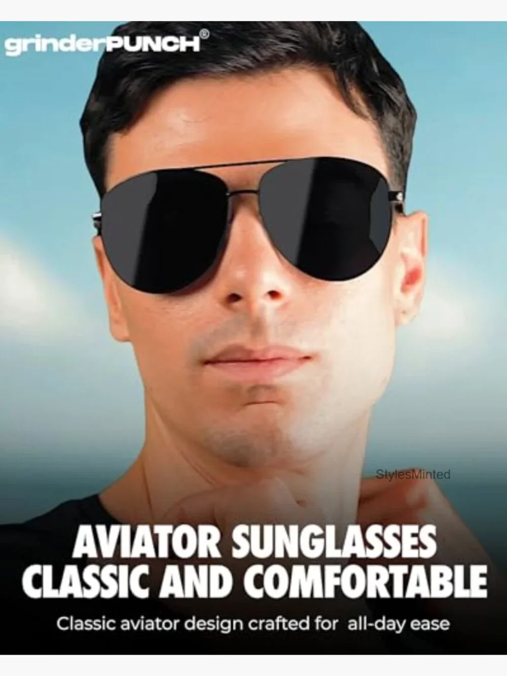 Extra Large Polarized Aviator Sunglasses for Men Oversized Wide Frame